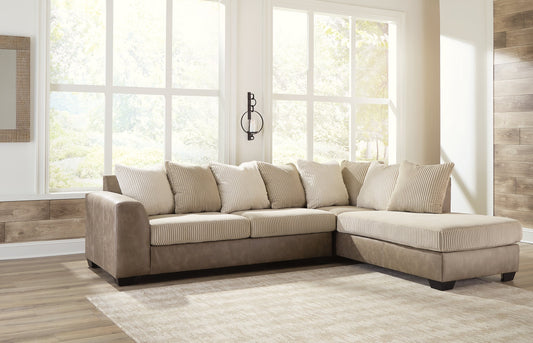 Keskin 2-Piece Sectional with Chaise Smyrna Furniture Outlet