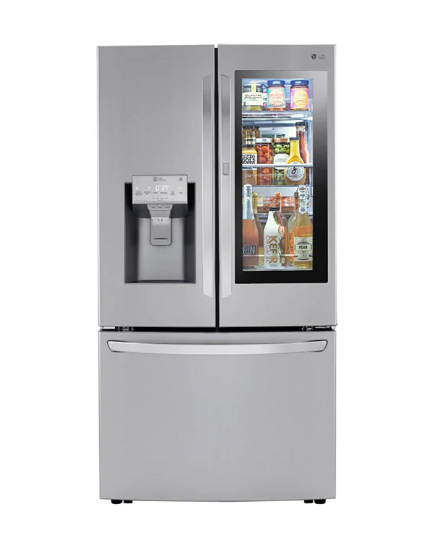 LG -- Smart wi-fi Enabled InstaView Refrigerator Smyrna Furniture Outlet