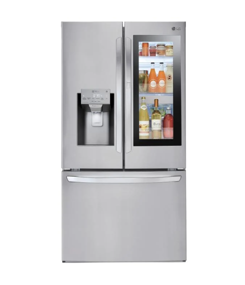 LG -- Smart wi-fi Enabled InstaView Refrigerator Smyrna Furniture Outlet