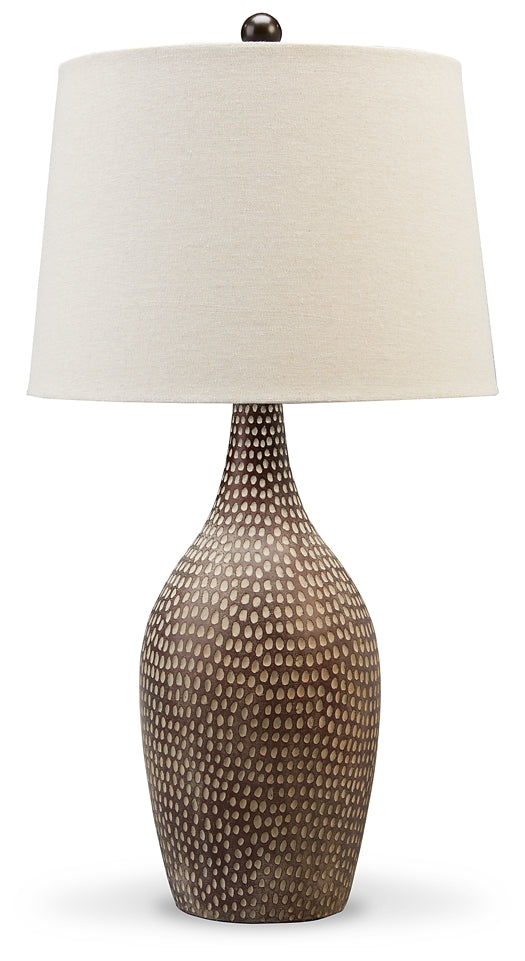 Laelman Poly Table Lamp (2/CN) Smyrna Furniture Outlet