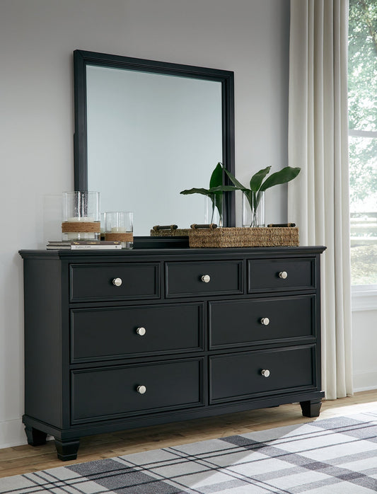 Lanolee Dresser and Mirror Smyrna Furniture Outlet