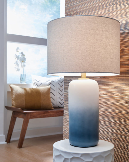 Lemrich Ceramic Table Lamp (1/CN) Smyrna Furniture Outlet