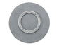 Kaza 18-inch Gray Marble Lazy Susan