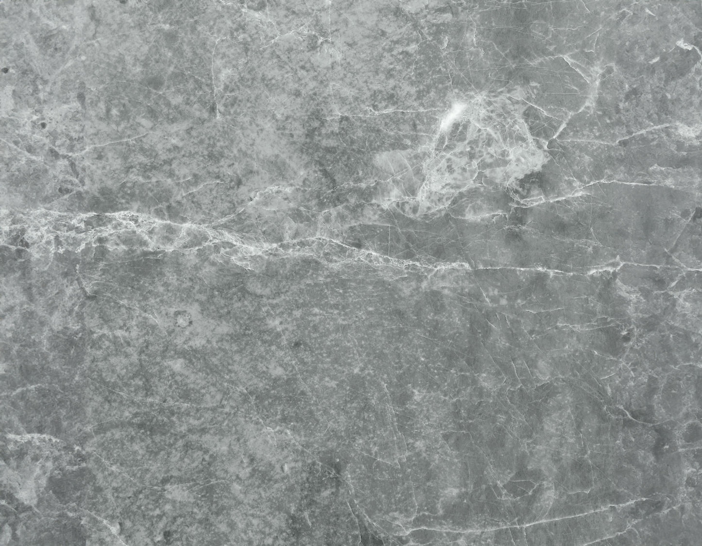 Kaza 18-inch Gray Marble Lazy Susan