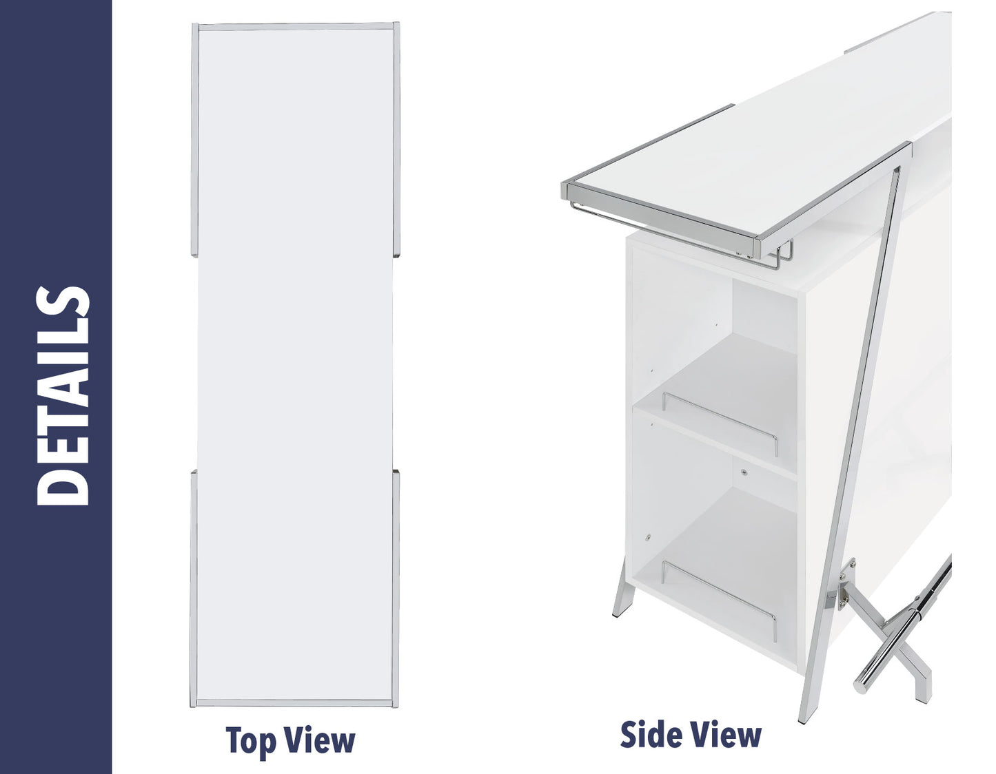 Zena Bar w/LED Lights