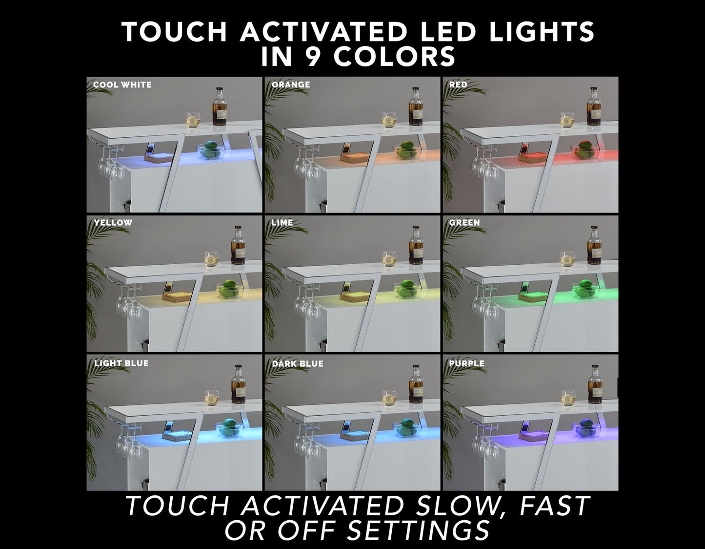 Zena Bar w/LED Lights