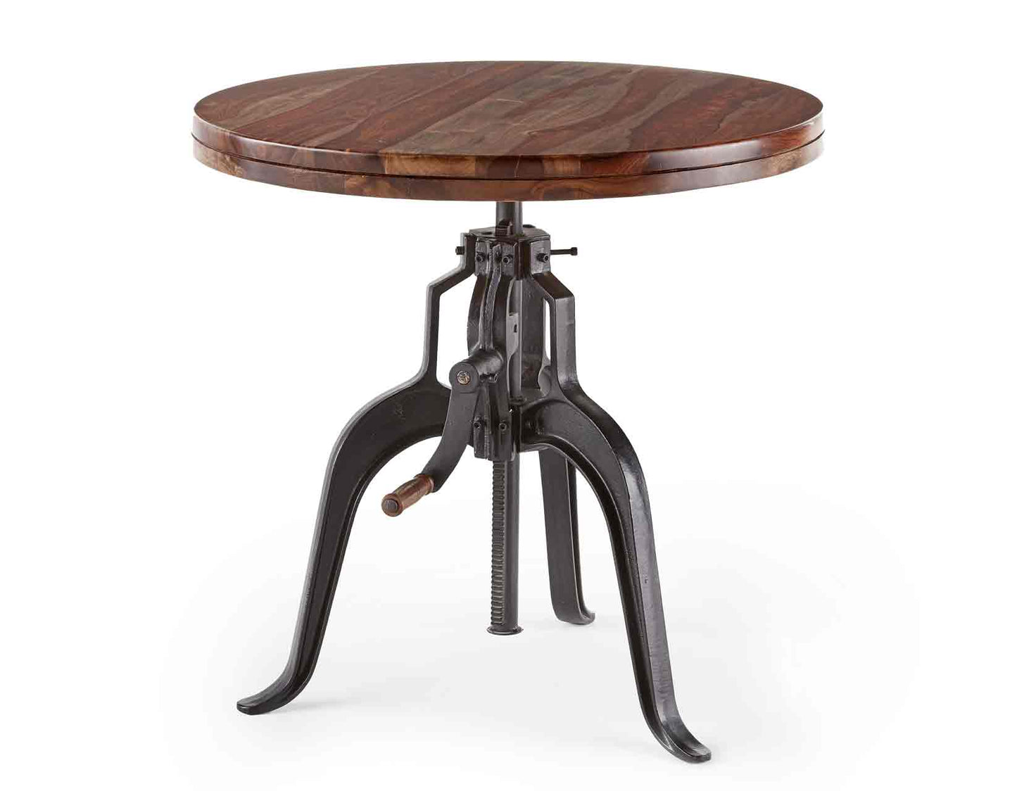 Sparrow 30-inch Round Crank Table
