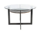 Olson 5 Piece Set
(Glass Top Table & 4 Side Chairs)