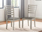 Abacus 5-Piece Dining Set
(Table & 4 Side Chairs)
