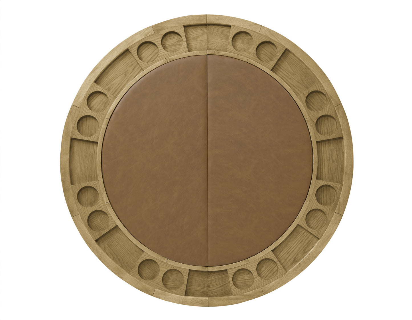 Rylie 6-Piece Game Dining Set, Natural Finish