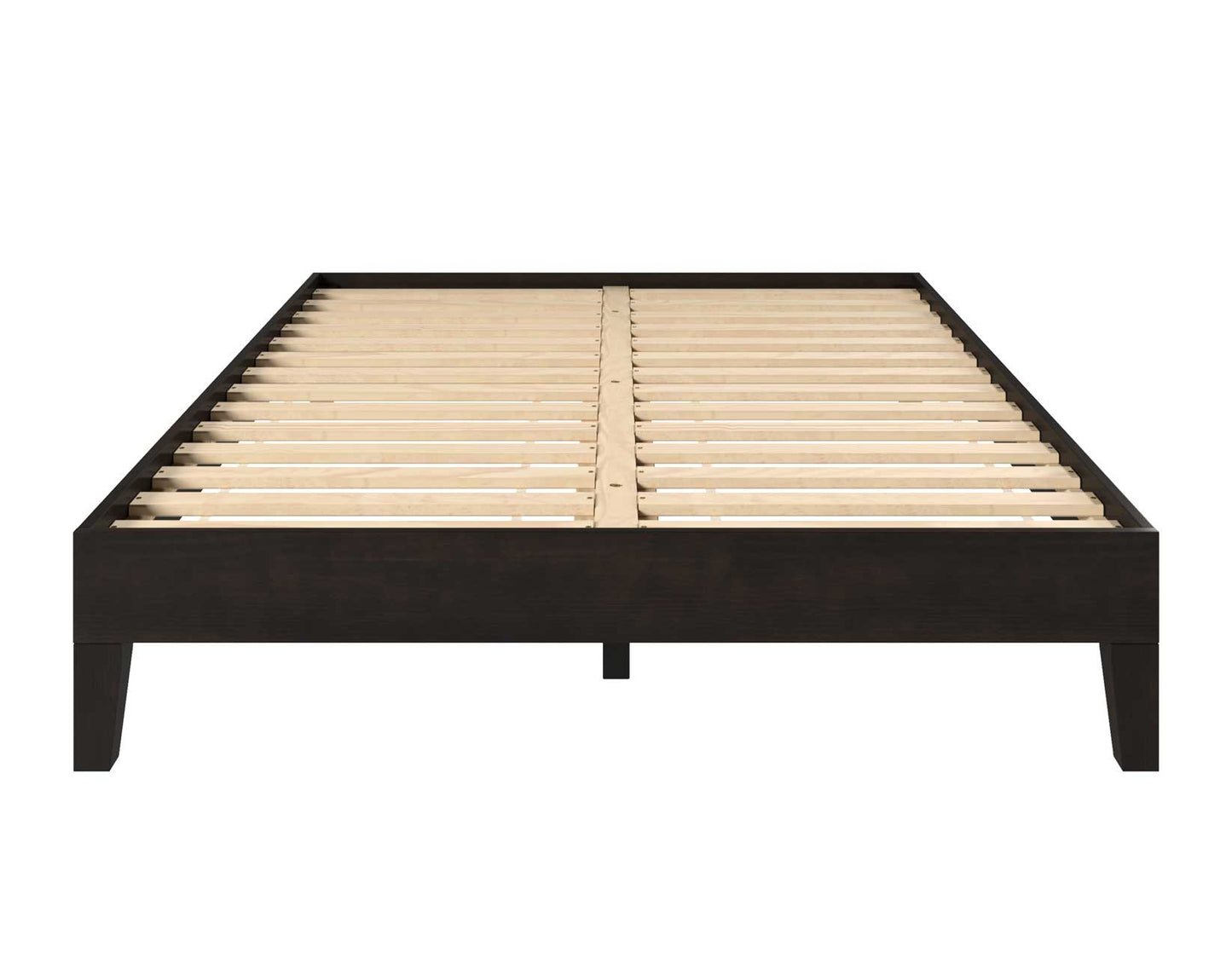 Nix Full Platform Bed, Black