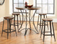 Adele 24″ Backless Counter Stool