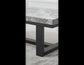 Lucca Gray Marble End Table