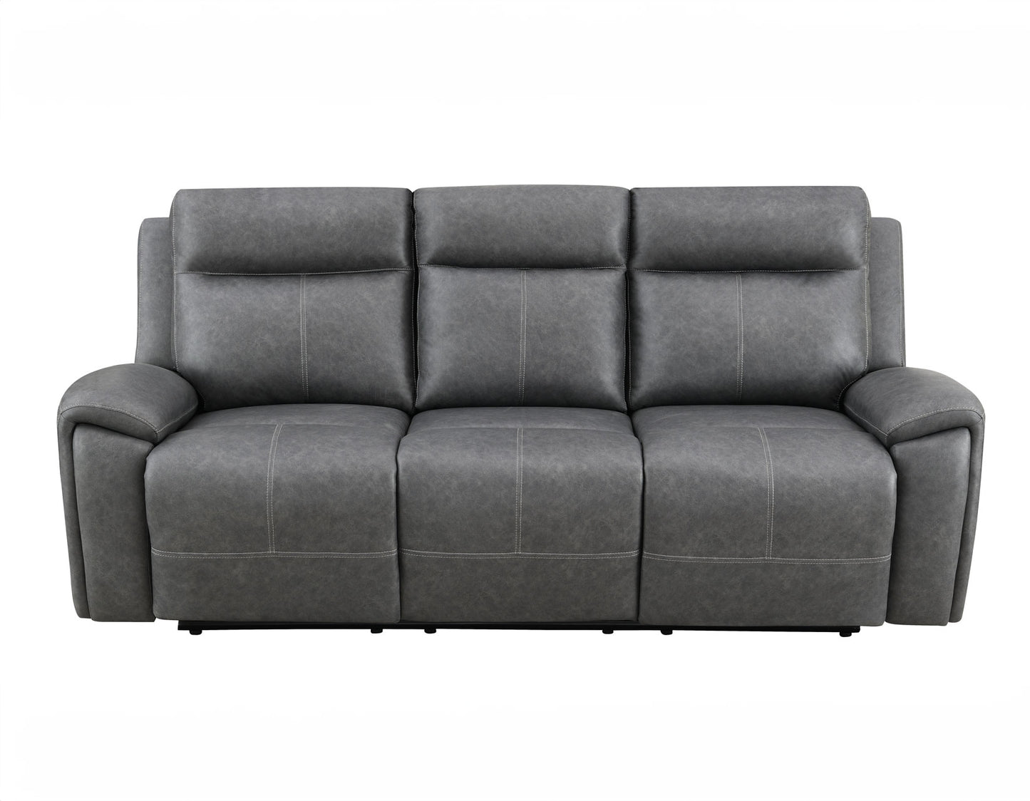 Gaston Manual Reclining Sofa with Drop-Down Console