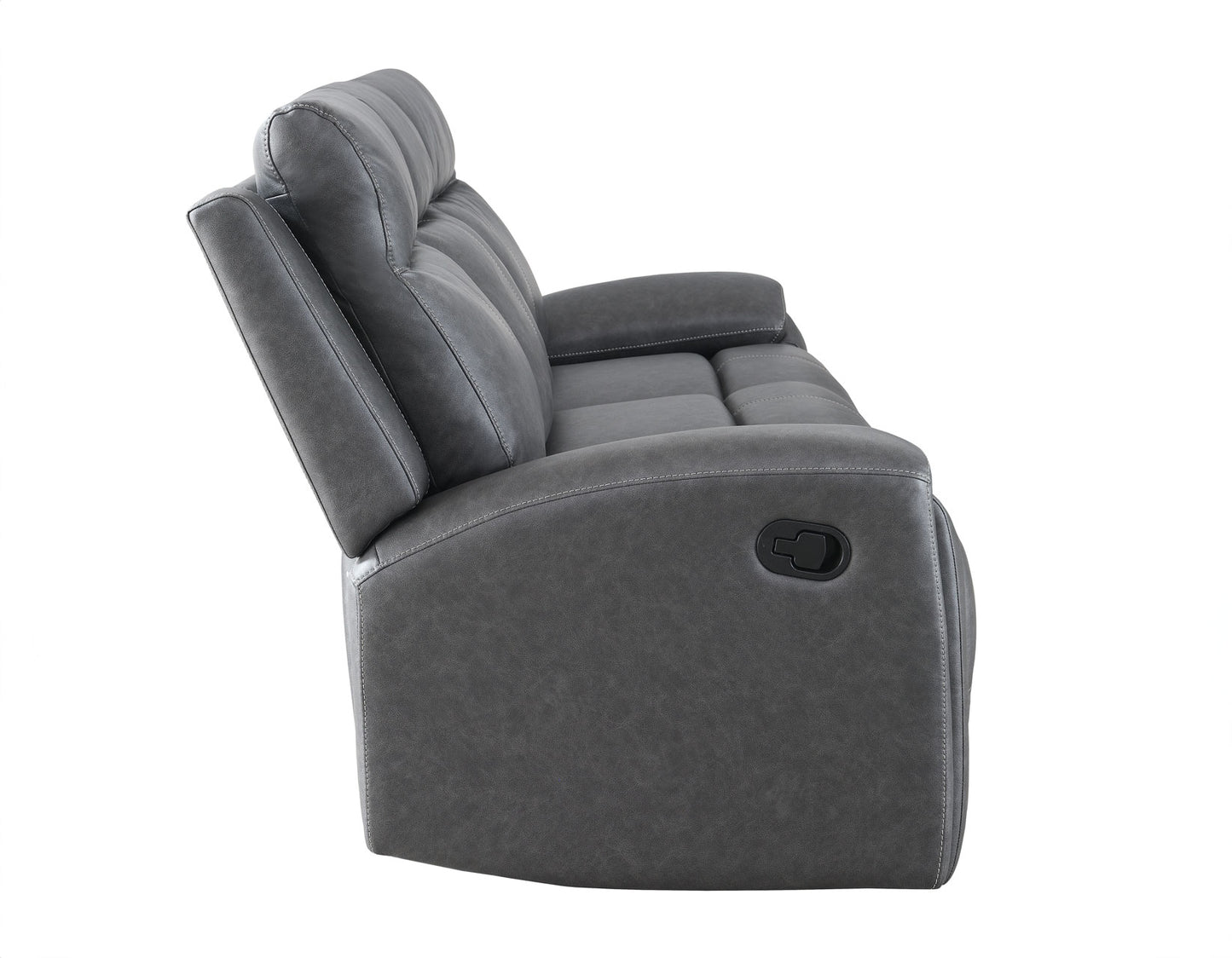 Gaston Manual Reclining Sofa with Drop-Down Console