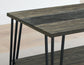 Harper Sofa Table with SIntered Stone Inlay