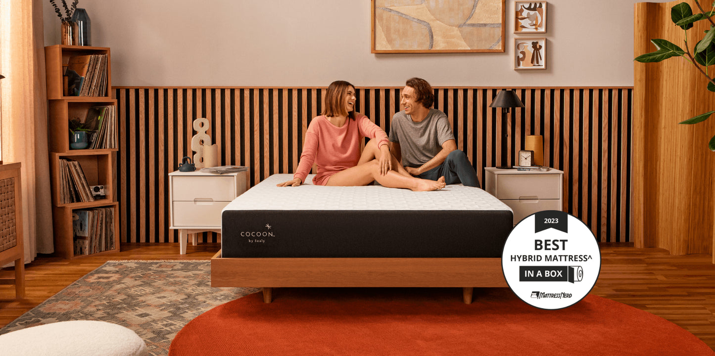 Cocoon Chill Mattress - Hybrid
Foam + Springs - Queen